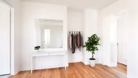 Biały przedpokój inspiracje