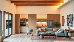 Jak oddzielić kuchnię od salonu inspiracje