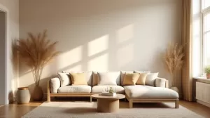 Jaki kolor do beżu w salonie