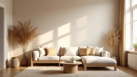 Jaki kolor do beżu w salonie