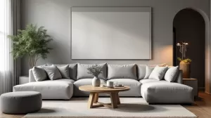Jaki kolor pasuje do szarego w salonie