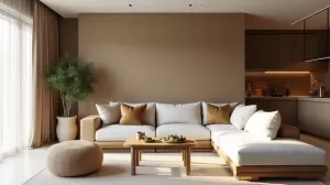 Jaki kolor ścian do salonu z kuchnią