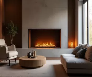 Jaki kominek do salonu 40m2