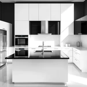 Kuchnia Biało Czarna Inspiracje