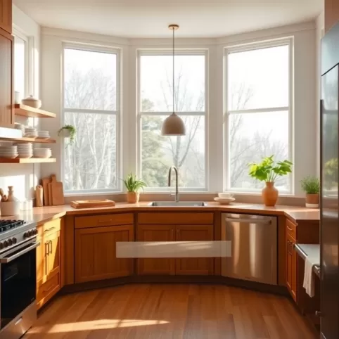 Kuchnia Z Oknem Narożnym Inspiracje