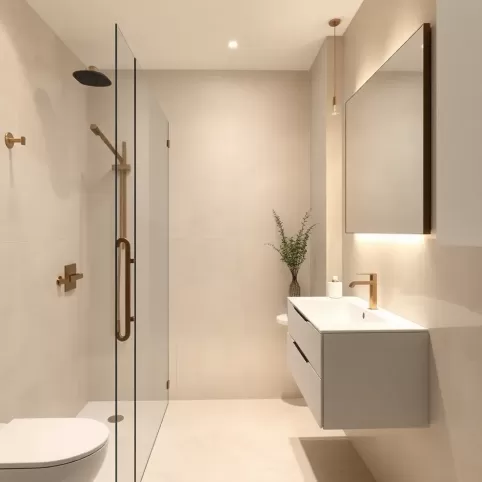 mała łazienka z prysznicem inspiracje