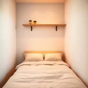 mała sypialnia inspiracje