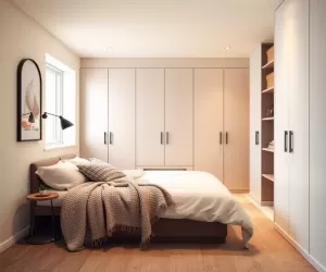 Mała Sypialnia Z Garderobą Inspiracje
