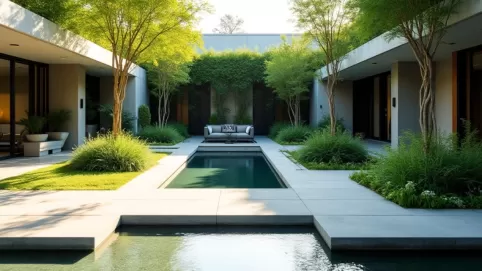 Ogród nowoczesny inspiracje