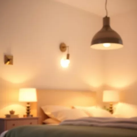 Oświetlenie W Sypialni  Inspiracje